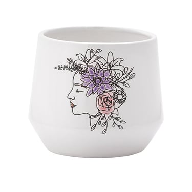 Flower Woman Planter