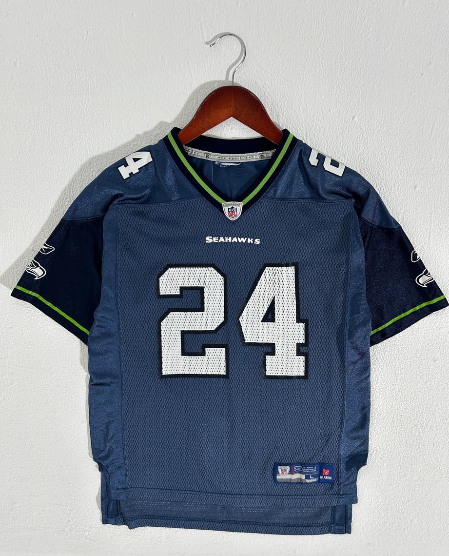 Seattle Seahawks Marshawn Lynch Jersey Sz. Youth L Throwbacks Northwest Capitol Hill Seattle WA