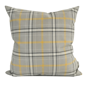 Taxi Plaid Pillow Cover