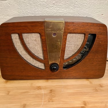 1946 Zenith Eames Design AM Radio, Elec Restored 6D030 