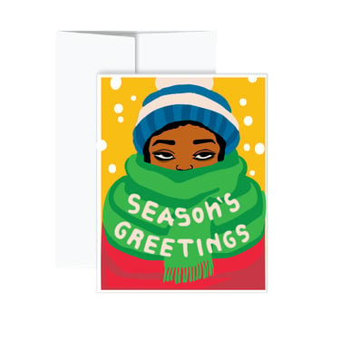 Holiday Card - Why Is it So Cold! (Season's Greetings)