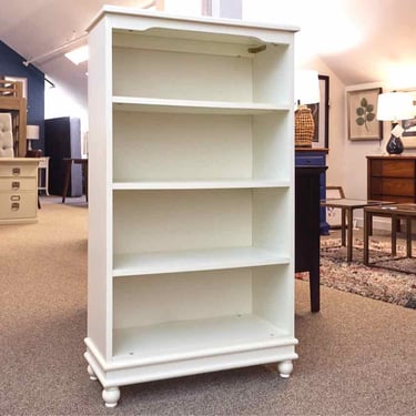 White 4 Shelf Bookcase