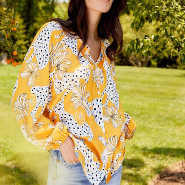The Classic Blouse | Sketching Summer in Yellow