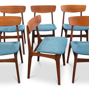 6 Schoning Elgaard Teak Chairs - 072336
