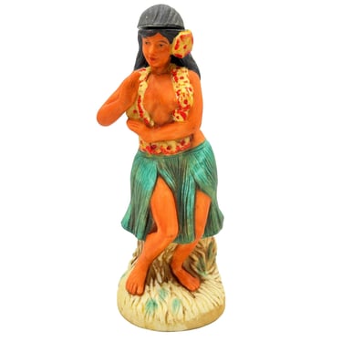 50's ヴィンテージ　フラガール　セラミック　置物　ピンナップガール　ヌード 1950s Japanese Topless Pin Up Ceramic Hula Girl | Harvey's on