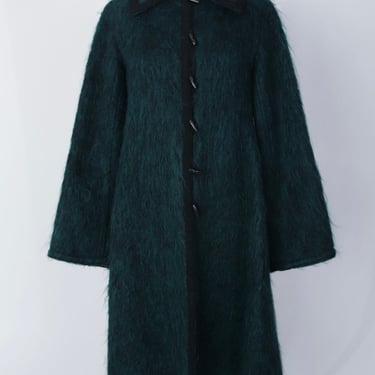 1970s Yves Saint Laurent Rive Gauche Mohair Coat