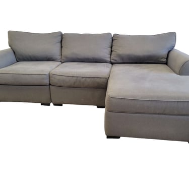 Gray 3-Piece Sectional