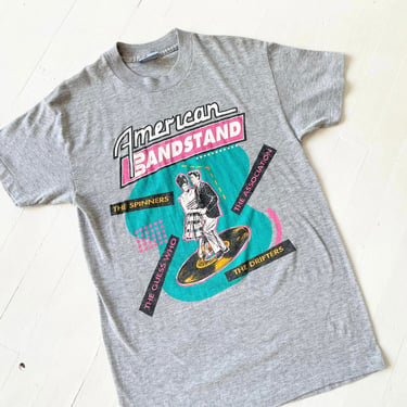 1989 Grey American Bandstand Graphic Tee 