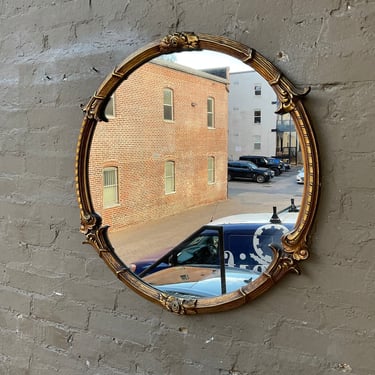 Art Deco Round Mirror