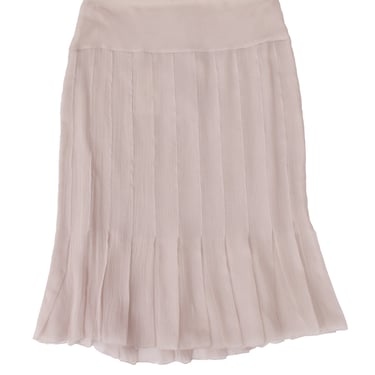 2004 Chanel Chiffon Pleated Skirt