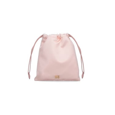 Miu Miu Women Satin Logo Pouch