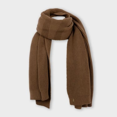 Olden blanket scarf, brown