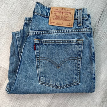 Vintage Levi's 512 Medium Wash Denim Jeans