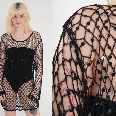 slim fit dress slacks Womens Sheer Fishnet Mini Dress With Ruching Ambient Darker Wavs main image 1