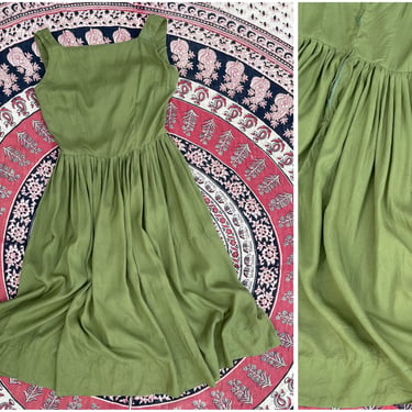 True vintage 1950’s silk dress | ‘50s fit & flare, Halloween costume, AS IS with flaws, XS/S by HouseofCLOVESS