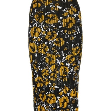 Lanvin Woman Printed Silk Blend Skirt