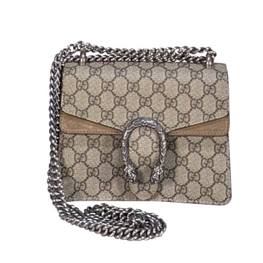 Gucci - Beige GG Supreme Monogram Mini Dionysus Bag