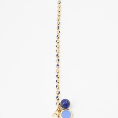 A. Carnevale Painted Ball Chain Bracelet - Blue