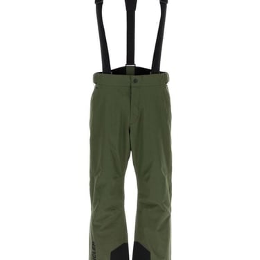 Moncler Grenoble Men Army Green Polyester Ski Pant