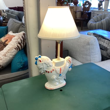 Vintage Cute Pony Kids Lamp