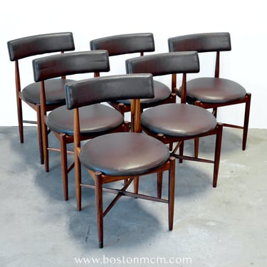 G-Plan "Fresco" Set of 4 Teak Dining Chairs - #B46-1