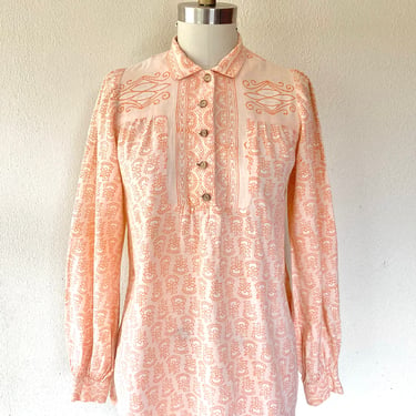 1960s Indian Imports of Rhode Island cotton blouse 