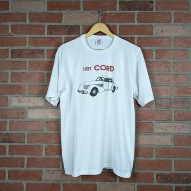 Vintage 90s 1937 Cord ORIGINAL Car Tee - Extra Large 