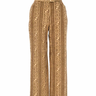 Fendi Logo Burnout Trousers