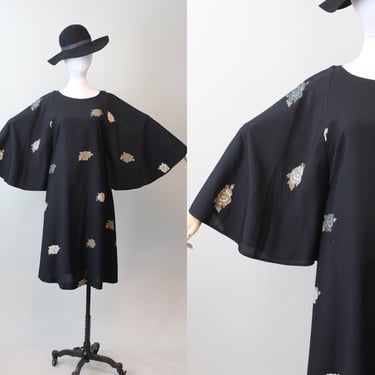 1970s MARIMEKKO design research TRAPEZE dress small | new spring 