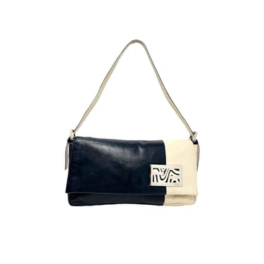 Fendi Two Tone Shoulder Bag