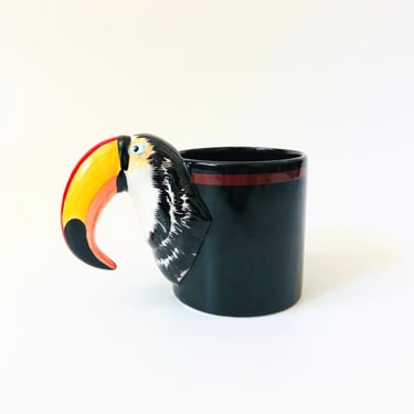 1986 Toucan Mug by Berschrund, Seattle 