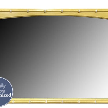 49" Unfinished Vintage Bamboo Style Mirror #08659