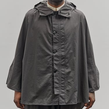 Postalco Rain Cape, Charcoal Gray