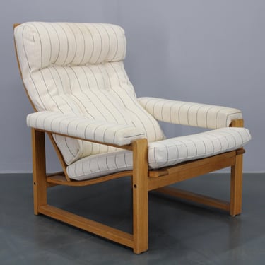 1970s Danish Oak Armchair 