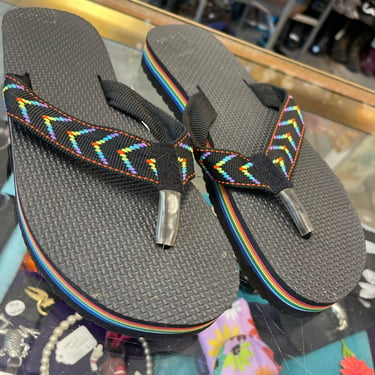 70's rainbow flip online flops