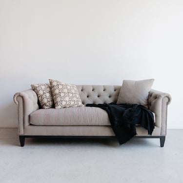 Chesterfield Sofa | Pinafore Stripe