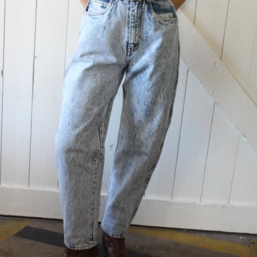 Vintage Jordache Stone Washed Barrel Leg Denim