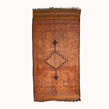Vintage Moroccan Rug | 6’ x 11’1”