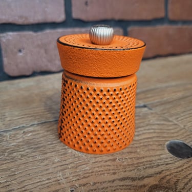 Peugeot Pali Fonte Orange 'France' Pepper Grinder 