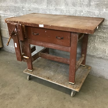 Work Bench w/ Wood Vise (Seattle)