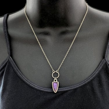Small Silver Arrowhead Necklace