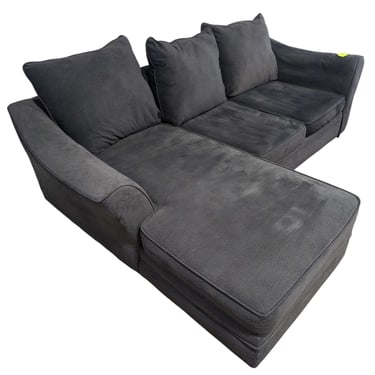 Gray L-Shaped Couch