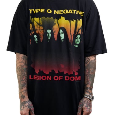 Vintage 1997 Type O Negative Legion Of Doom T-Shirt