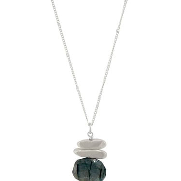 Philippa Roberts | Double Nugget Necklace | Labradorite