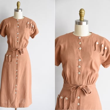1940s Sand Dune dress 