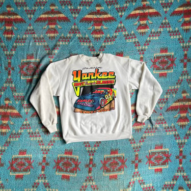Vintage 1994 Yankee Dirt Track Racing Sweatshirt Farley, IA 