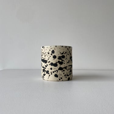 Handmade porcelain speckle tumbler 