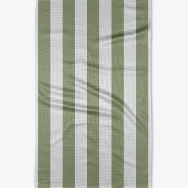 Candy Mint Tea Towel by Geometry