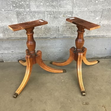 Vintage Hardwood Table Legs (Seattle)