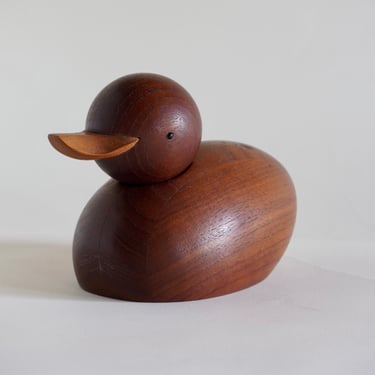Danish Teak Mama Duck by Hans Bolling + Skjode Skern 